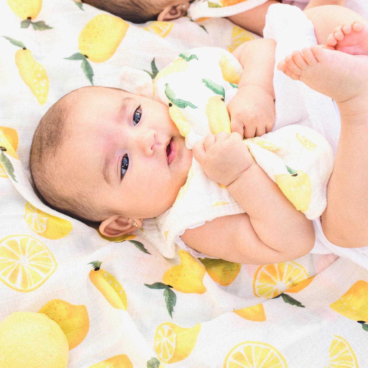Muselina bebé 100% Algodón Oeko Tex - Limona Limon