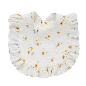 BABERO OLANES FLORES CHICAS AMARILLAS