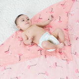 MUSELINA FLAMINGOS - Tily Babyshop