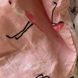 MUSELINA FLAMINGOS - Tily Babyshop