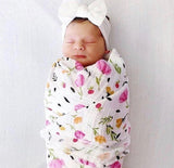 MUSELINA FLORES ROSAS - Tily Babyshop