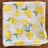 MUSELINA LIMÓN BLANCO - Tily Babyshop