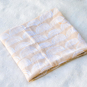 MUSELINA NUDE CON MEDIO CIRCULO - Tily Babyshop